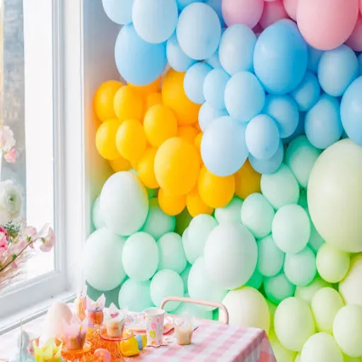 balloon backdrop ideas