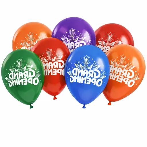 custom printed balloons for grand openings