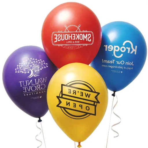custom printed balloons