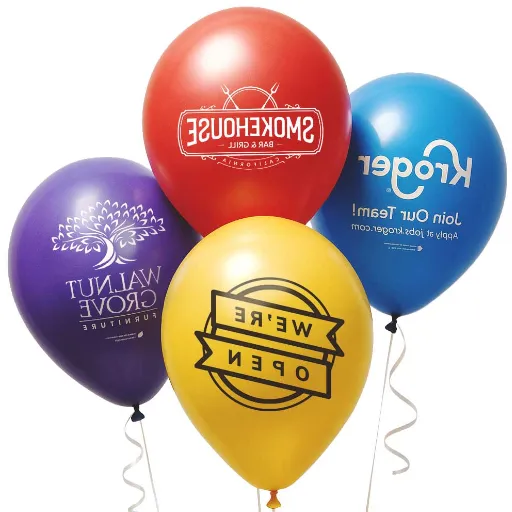 custom printed foil balloons